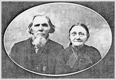 Photo of Isaac Spears Sanderlin and his wife, Margaret Mathilda Walterhouse Sanderlin